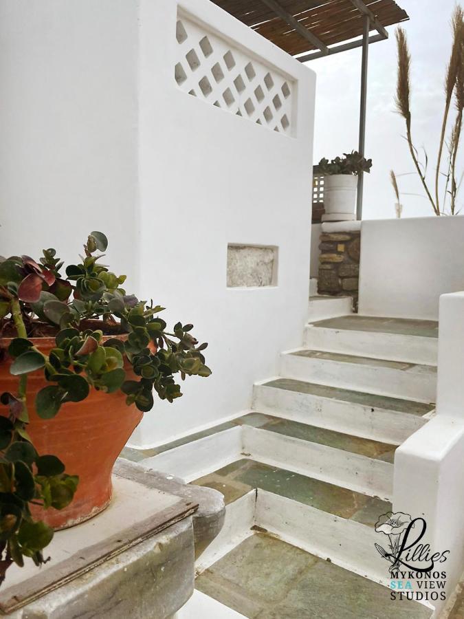 Lillies Mykonos Sea View Studios Túrlosz Kültér fotó
